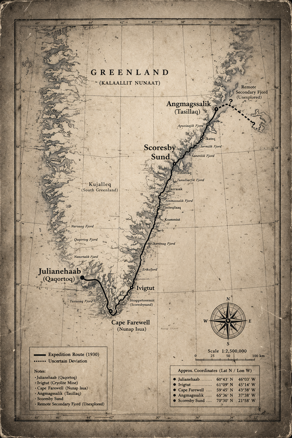 La Expedición de Groenlandia